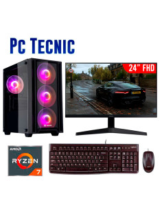 COMPUTADORA TECNIC AMD RYZEN 7 5700G 16GB 512GB SSD 24...