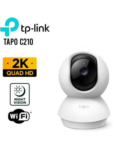 CAMARA DE VIGILANCIA TP-LINK TAPO C210 WIFI 2K...