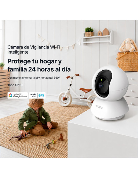 CAMARA DE VIGILANCIA TP-LINK TAPO C210 WIFI 2K |3MP| DETECCI?N IA|360?