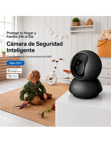 CAMARA DE VIGILANCIA TP-LINK TAPO C211 2K...