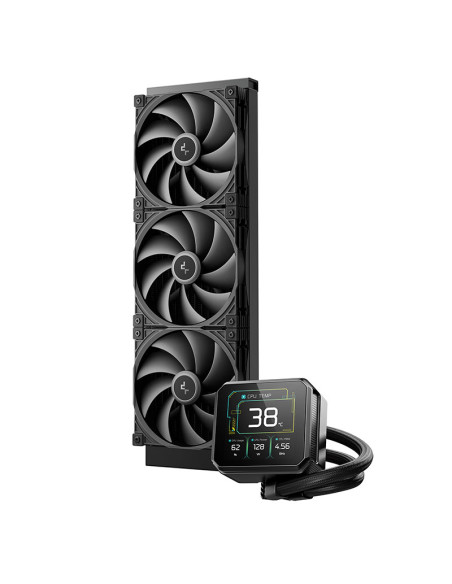 SISTEMA DE ENFRIAMIENTO LIQUIDO DEEPCOOL SPARTACUS 420 (R-SPT420-BKDSMP-G-1) PANTALLA DIGITAL