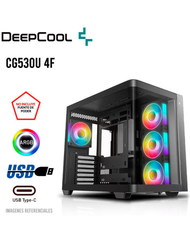 CASE DEEPCOOL CG530U 4F (R-CG530U-BKAGA4-G)...
