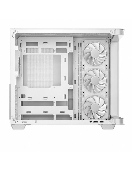 CASE GAMER DEEPCOOL CG530U 4F WH (R-CG530U-WHAGA4-G) VIDRIO TEMPLADO CURVO| S/FUENTE| 4 LED-ARGB