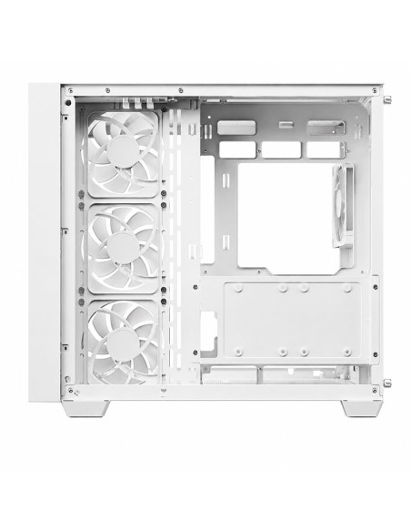 CASE GAMER DEEPCOOL CG530U 4F WH (R-CG530U-WHAGA4-G) VIDRIO TEMPLADO CURVO| S/FUENTE| 4 LED-ARGB