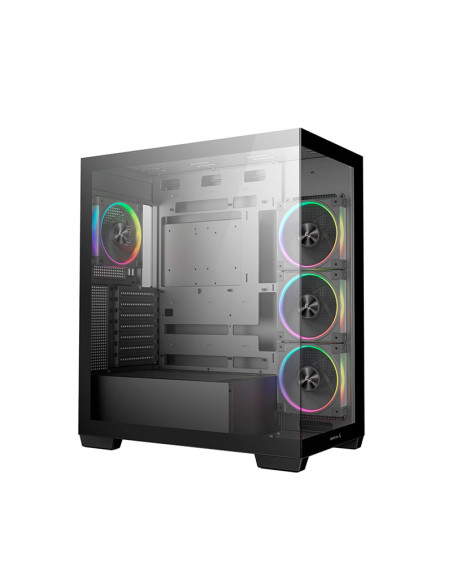 CASE GAMER DEEPCOOL CG580 4F V2 (R-C580-BKADA4-G-2) S/FUENTE| VIDRIO TEMPLADO| 4 LED-ARGB