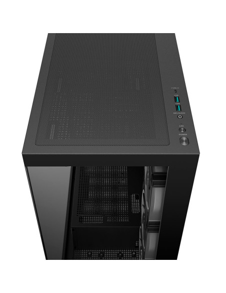 CASE DEEPCOOL CG580 4F V2 (R-C580-BKADA4-G-2) S/FUENTE| VIDRIO TEMPLADO| 4 LED-ARGB