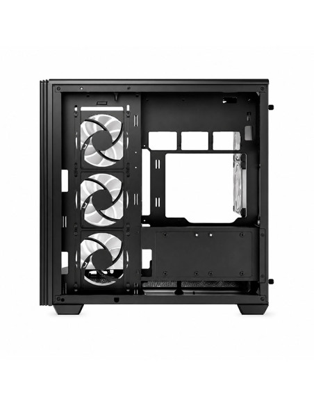 CASE GAMER DEEPCOOL CG590U 5F (R-CG590U-BKAGA5-G) VIDRIO TEMPLADO CURVO| S/FUENTE| 5 LED-ARGB