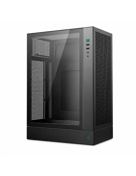CASE DEEPCOOL CH170 PLUS (R-CH170-BK170-BKNGM0-G) S/FUENTE| VIDRIO TEMPLADO