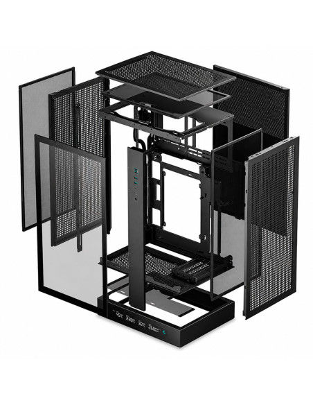 CASE DEEPCOOL CH270 DIGITAL (R-CH270-BKNDM0-G-1) S/FUENTE| VIDRIO TEMPLADO| PANTALLA DIGITAL