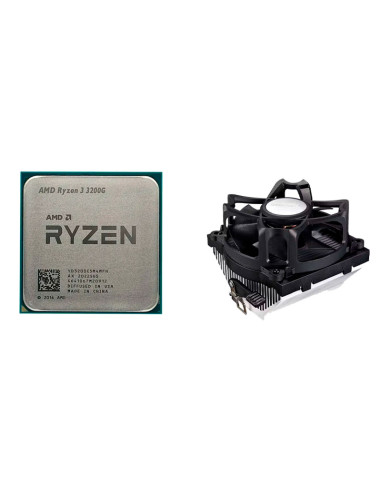 COMBO PROCESADOR AMD RYZEN 3 3200G OEM + COOLER...
