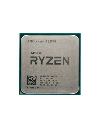 COMBO PROCESADOR AMD RYZEN 3 3200G OEM + COOLER...