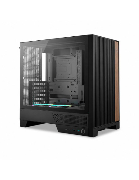 CASE DEEPCOOL CL600 (R-CL600-BKNNA2-G-1) S/FUENTE| VIDRIO TEMPLADO| 2 LED-ARGB