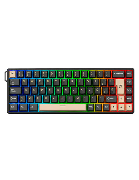 TECLADO GAMER ROYAL KLUDGE RK68 HE ( IBM69K-SP ) PHANTOM | SWITCH MINT MAGNETIC | LED-RGB