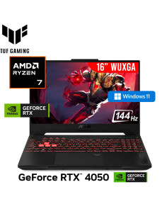 LAPTOP GAMER ASUS TUF A16 FA607NUQ-WS73 RYZEN 7-170 16GB...