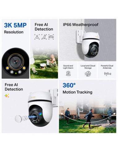 CAMARA DE VIGILANCIA TP-LINK TAPO C530WS...