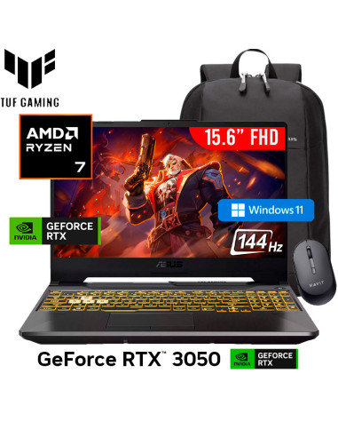 LAPTOP GAMER ASUS TUF A15 FA506NCQ-HN013W...