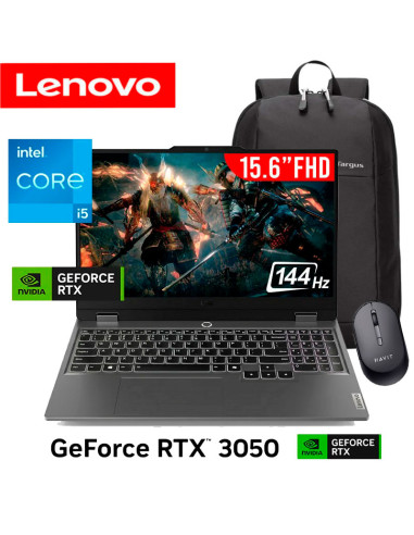 LAPTOP GAMER LENOVO LOQ 15IAX9 I5-12450HX 16GB...