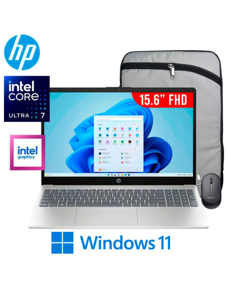 LAPTOP HP 15-FD2373LA ULTRA 7-255U 24GB DDR5 512GB SSD 15.6 FHD WINDOWS 11 ( D2KA8LA-ABM )