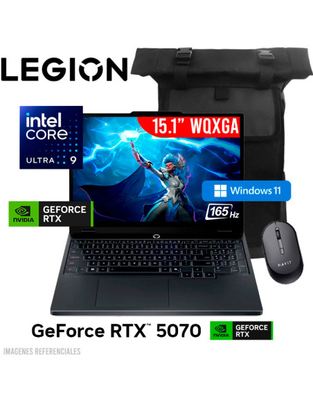 LAPTOP GAMER LENOVO LEGION 5 15IAX10 ULTRA9-275HX 16GB 1TB SSD GEFORCE RTX 5070 8GB 15.1 WQXGA OLED 165HZ WINDOWS 11 (83F0001TUS