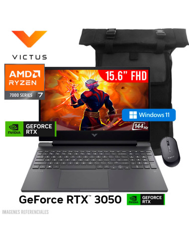 LAPTOP GAMER HP 15-FB3018LA RYZEN 7-7445HS 8GB...