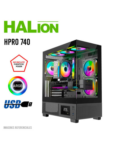CASE GAMER HALION HPRO 740