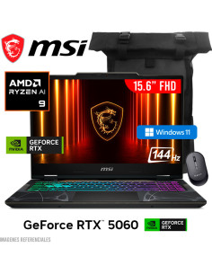 LAPTOP GAMER MSI CYBORG A15 AI  B2HWFKG-006US RYZEN 9 270...