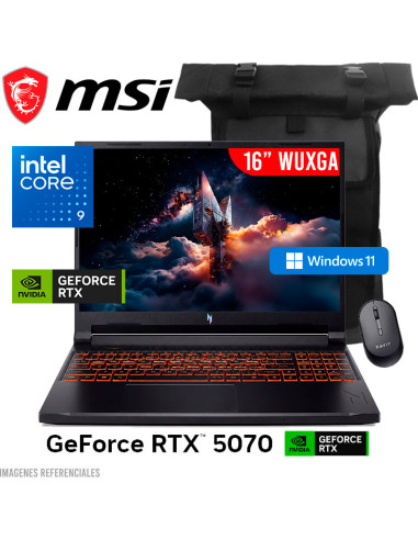 LAPTOP GAMER ACER NITRO V16 ANV16-72-933F CORE...