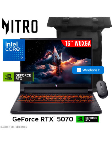 LAPTOP GAMER ACER NITRO V16 ANV16-72-933F CORE...