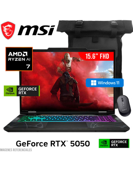 LAPTOP GAMER MSI GYBORG 15 AI B2HWEKG-071US