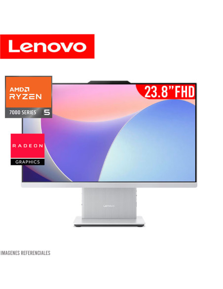 ALL IN ONE LENOVO IDEACENTRE 24ARR9 RYZEN 5-7535HS 16GB 512GB SSD 23.8 FHD 100HZ FREEDOS (F0HR009TLD)