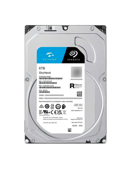 DISCO DURO HDD SEAGATE 6TB SKYHAWK SURVEILLANCE (ST6000VX009)