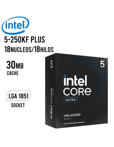 PROCESADOR INTEL CORE ULTRA 5 250KF PLUS