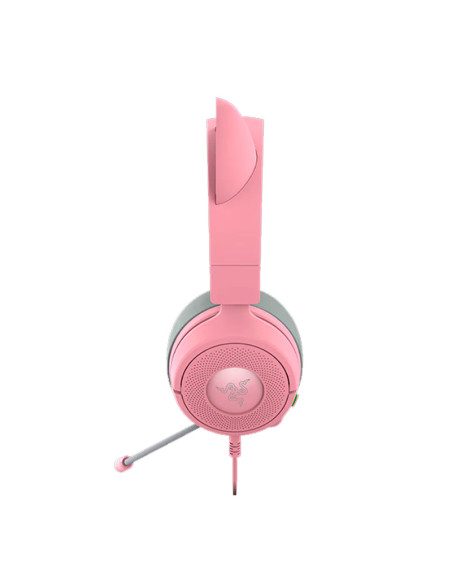 AUDIFONO GAMER RAZER KRAKEN KITTY V3 X QUARTZ (RZ04-05350100-R3U1) MULTI-PLATFORM 7.1