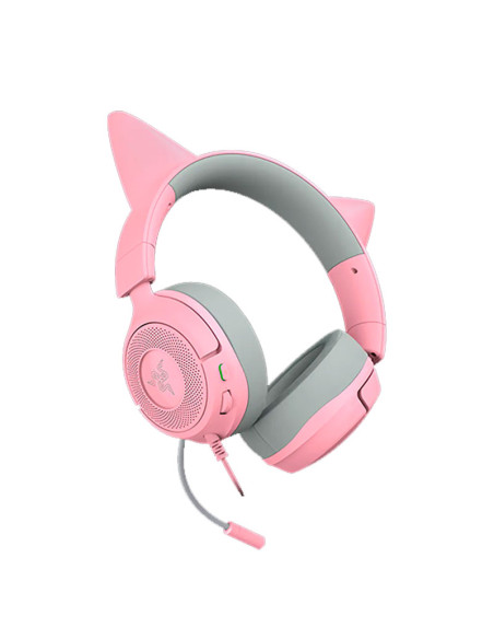 AUDIFONO GAMER RAZER KRAKEN KITTY V3 X QUARTZ (RZ04-05350100-R3U1) MULTI-PLATFORM 7.1