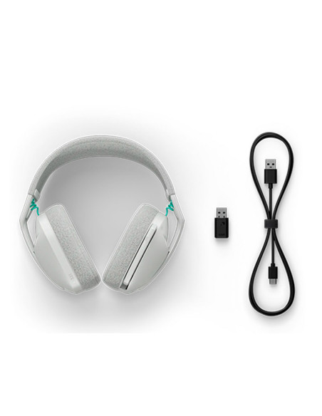 AUDIFONO GAMER LOGITECH G321 LIGTHSPEED (981-001568) WIRELESS-BLUETOOH| WHITE