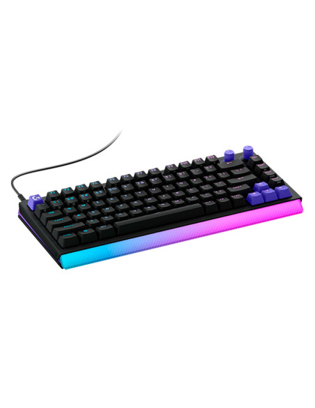 TECLADO GAMER LOGITECH G512 X (920-013926) MECANICO | SWITCH BROWN | RGB | NEGRO