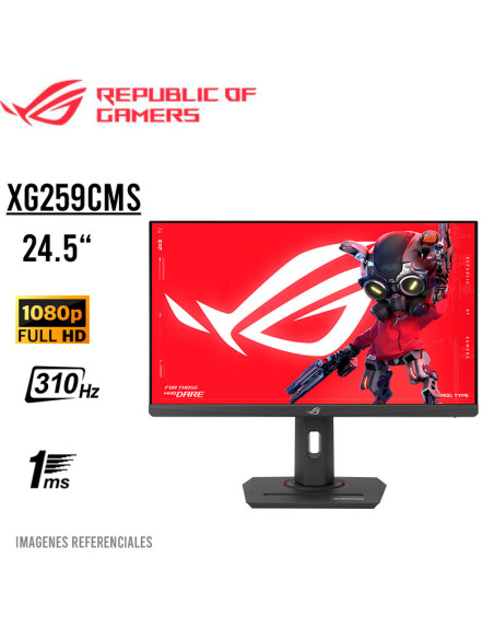 MONITOR GAMER ASUS ROG STRIX XG259CMS 24.5 FHD 310HZ FAST IPS 1MS