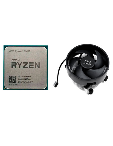 COMBO PROCESADOR AMD RYZEN 3 3200G OEM + COOLER...