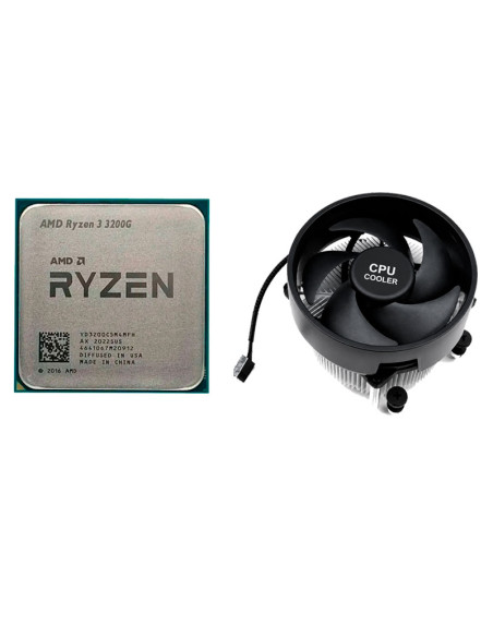 COMBO PROCESADOR AMD RYZEN 3 3200G OEM + COOLER AMD