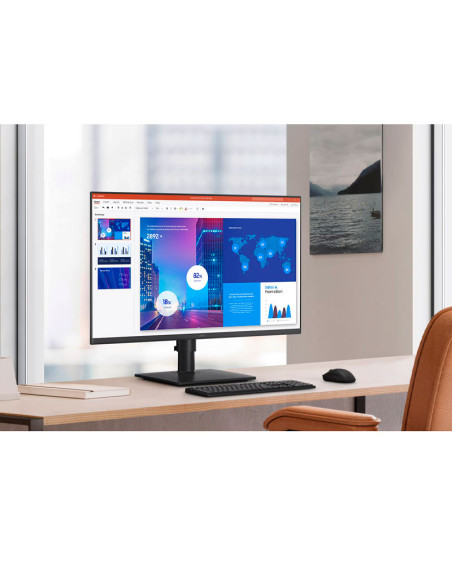 MONITOR SAMSUNG 27 FHD (LS27D400GALXPE) PANEL IPS | HDMI - DP | 100HZ - 5MS