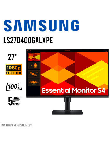 MONITOR SAMSUNG 27 FHD (LS27D400GALXPE) PANEL...