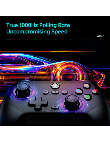 GAMEPAD THUNDEROBOT ( G30S TE BLACK ) WIRED -...