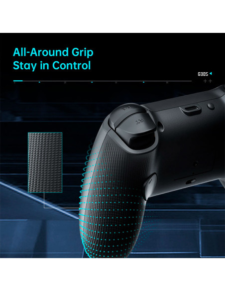 GAMEPAD THUNDEROBOT ( G30S TE BLACK ) WIRED - WIRELESS - BT