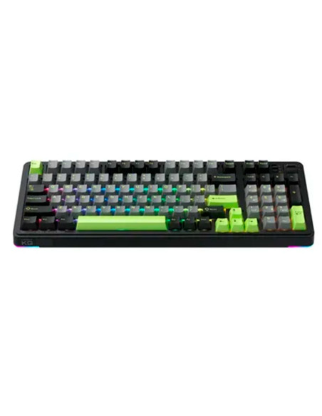 TECLADO GAMER MACHENIKE KG98 (KG98) SWITCH GR SILVER | BLACK