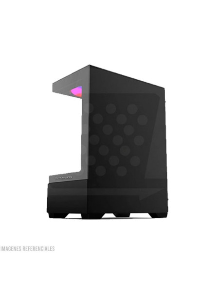 CASE GAMER THELION GLATIATOR GL45 (GL45) S/FUENTE | NEGRO | VIDRIO TEMPLADO | 3-ARGB