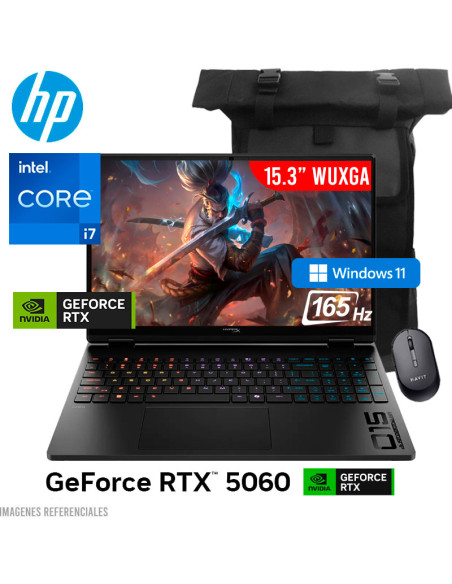 LAPTOP GAMER HP HYPERX OMEN 15-GA0001LA