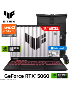 LAPTOP GAMER ASUS TUF A16 FA608PM-RV083W RYZEN 9 8940HX...