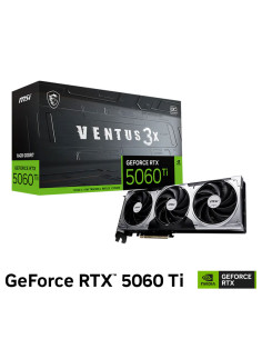 TARJETA DE VIDEO MSI GEFORCE RTX 5060 TI VENTUS 3X OC 8GB...