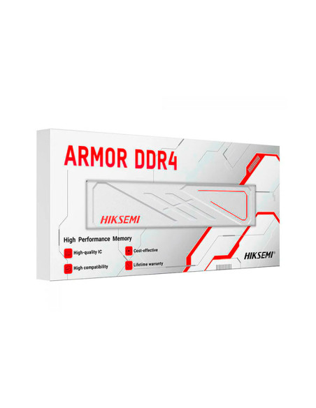 MEMORIA RAM HIKSEMI 8GB/3200MHZ ARMOR ( HSC408U32E2 8G ) WHITE
