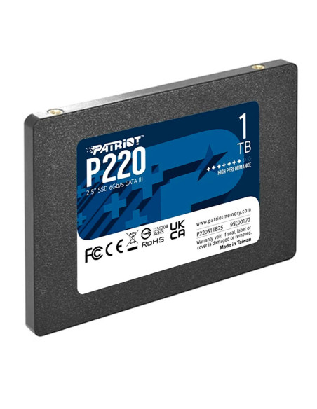 SSD PATRIOT P220 1TB SATA III (P220S1TB25)